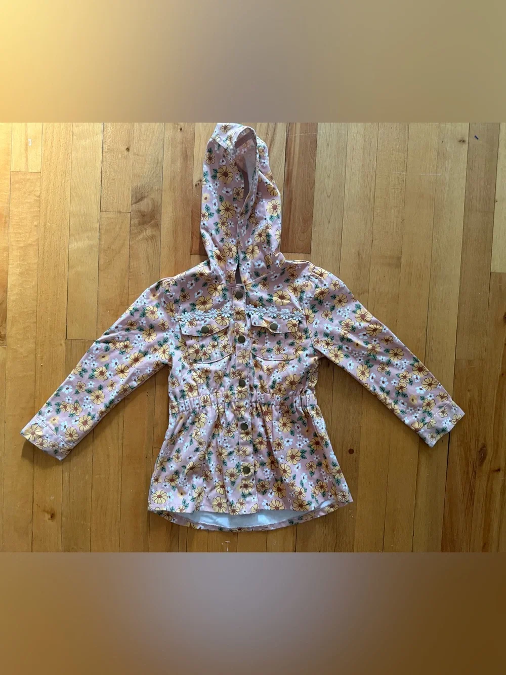 Little Lass Kids Daisey Jacket
